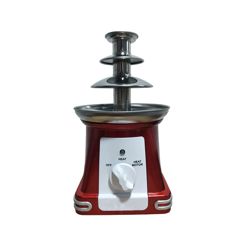 YHL-1722 Ретро-красная шоколадная машина с квадратным основанием